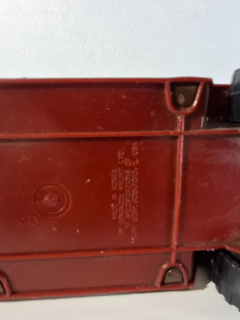 Nylint Vintage 90s Metal Red Kids Stable Trailer Toy